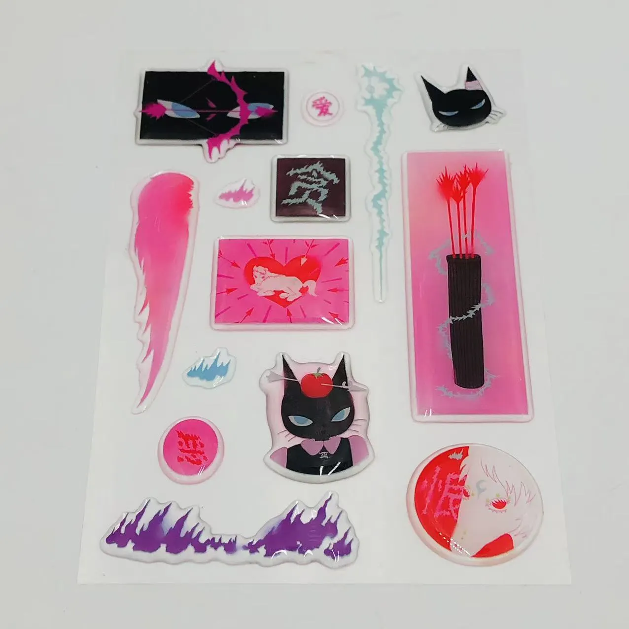 ສະຕິກເກີ 3D epoxy