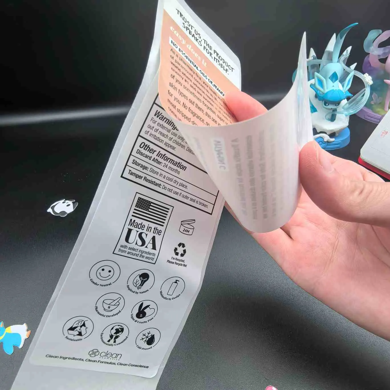 multilayer ສໍາລັບປ້າຍເຄື່ອງສໍາອາງ