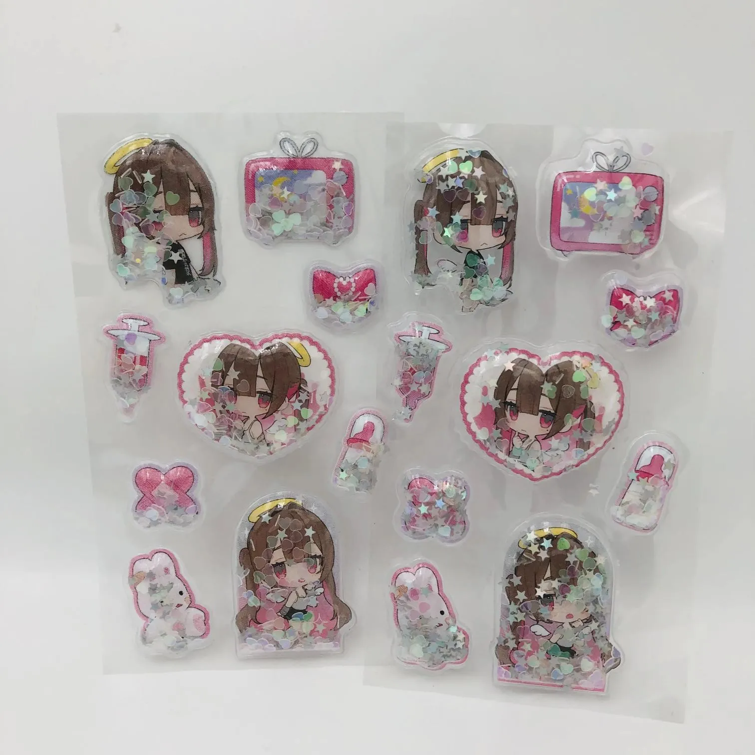 ສະຕິກເກີ Sequins Shaker